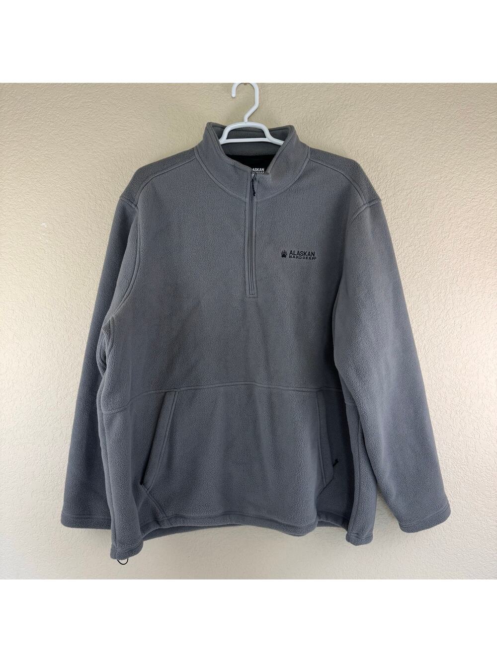 Alaskan Hardgear Duluth Trading Co Gray Crosslayer Fleece Pullover Mens 3XL
